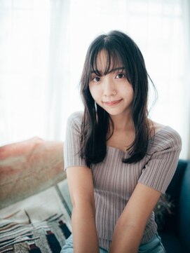 ブール 千歳烏山(bool) タイトロング/メリハリカットライン個性的/ダークカラー