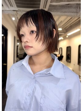 ユーリカ(Eurica) オレンジカラー/デザインカラー/心斎橋美容室/ユーリカ