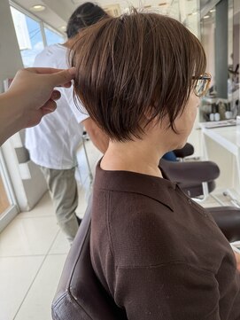 ハピネス 西大寺店(Happiness) 50代・60代奈良】ショートボブ/髪質改善／ミセス/ハイライト