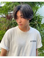 ガレージ バイ グリーン 原宿 表参道(Garage by green)&nbsp;【RIHO】毛流れセンターパート