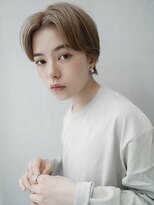 ギークス(GEEKS)&nbsp;【GEEKS渋谷】マッシュショート/マロンベージュ/冬ヘア/20代30代