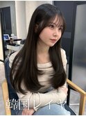 レイヤーカット/韓国レイヤー/顔周りカット/顔周りレイヤー