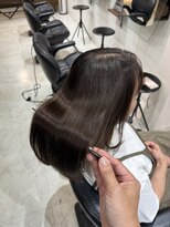 サロンドボーテキリコ(SALON DE BEAUTE KIRIKO)&nbsp;ミディアム × ネオメテオストレート