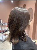 触りたくなるような柔らかい透明感カラー