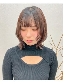 エン 吉祥寺(EN) 20代30代40代ウルフボブ丸み顔まわりウルフ◎