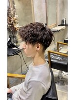 メンズデザイン シャビ(Men's design Shabbi) 2ブロック×ツイストスパイラルパーマ