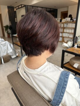 ライツ 富士店(ReiZ) 白髪染め+ピンクカラー