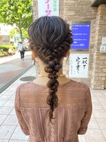 ヘアメイク ポルテ(HAIR MAKE PORTE)&nbsp;ふわり編みおろし