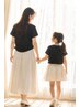 【平日限定☆親子カラーカット】髪質改善ケアカラー+カット+Tr+キッズカット