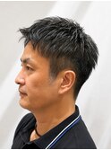 おじさんツーブロック　40代50代向け