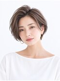 エレガントな毛流れショート（兵庫県 川西市）