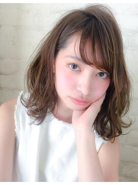 ミンクス 青山店(MINX) 【MINX清水】大人可愛い×シースルー抜け感ロブ