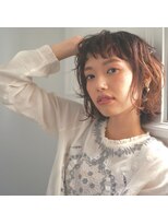 アスティブランシュ(Asti blanche)&nbsp;【Ａｓｔｉ ｂｌａｎｃｈｅ】柔らかく動くナチュラルカールボブ