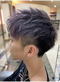 スタイリッシュショートムラッシュカラー