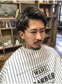 ハイライト×パーマ