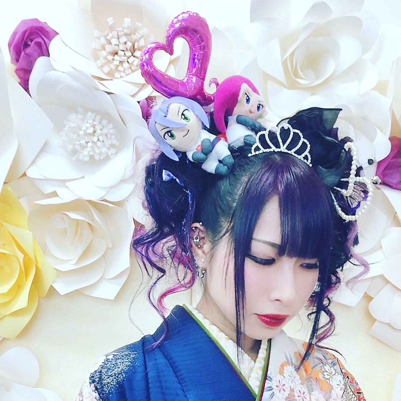 アニメ盛り髪：L055353285｜ストロング27(STRONG27)のヘアスタイル