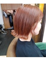 プリーム ヘアー(Pleame hair)&nbsp;オレンジカラー