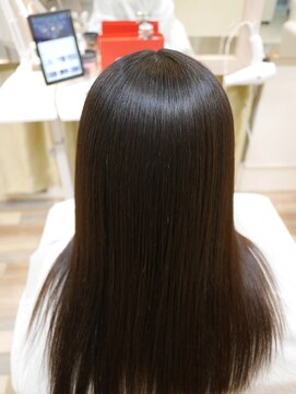 レスキューヘア 首里坂下店 【縮毛矯正専門店】施術後：表面（C様）