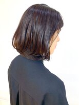 クオリス 上板橋店(QUALIS) 艶感★ワンカール/黒髪ボブ/結べる長さ/伸ばしかけ/肩ライン