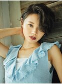 ふわりボブ20代/30代/40代/庭瀬