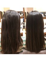 ブランシェ神領店&nbsp;髪質改善ビフォーアフター☆