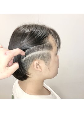 シミズヘアー(SHIMIZUHAIR) レディースツーブロスタイル