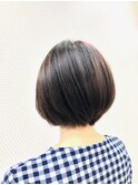 丸み/ボブ/ショートボブ/グラデーション/小顔/20代30代40代