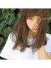 《朝のお手入れが楽になる》前髪矯正 ￥6.655