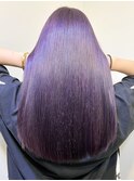 【Lilly渋谷】#髪質改善#パープル#ケアブリーチ#学割U24#学割