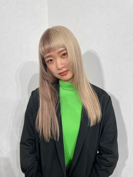 ノック(nook) 2 tone color "milkteabeige× whitebeige"