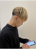 マッシュ×低めスキンフェード