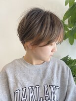 ビューエヒメ(VIEW EHIME)&nbsp;大人ヘルシースタイルショコラアッシュふんわりカールショート