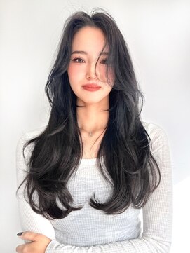 ロンドローズ 名古屋(Lond damaskRose) ブリーチ 酸性ストレート 白髪ぼかし トリートメント9