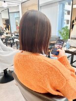 ネオリーブ クーロ(Neolive curro) 小顔タッセルボブ×美髪[ぱつっとボブ/縮毛矯正/横浜韓国]