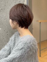 アイドットプラス 表参道(i.+omotesando)&nbsp;小顔ヘアふんわりショート簡単スタイリングブリーチなしカラー