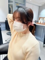 ロンドジェネルーズ 柏(Lond generous)&nbsp;韓国ヘア レイヤーカット 顔周り 髪質改善 柏 縮毛矯正 学割U24