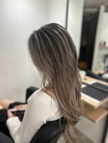 ラフ 難波店(LAFF)&nbsp;#セミディ#シアーカラー#ショートヘア#姫カット#ダークアッシュ