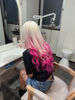 ブランシスヘアー(Bulansis Hair)&nbsp;ピンクグラデーションスタイル