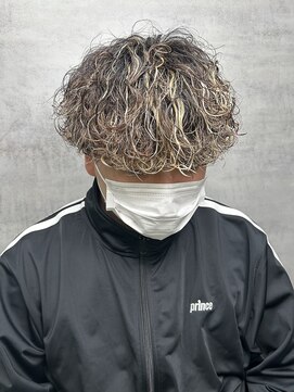 ネクスト 静岡店(NEXT) MEN'S HAIR カルマパーマ ダークアッシュ ニュアンスパーマ
