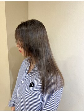 ヘアーアートミュージアム(Hair Art Museum) たっぷりハイライト/マットグレージュ