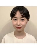 【favori自由が丘】センターパートショートボブ