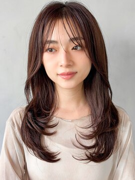 キリ 表参道(kyli) 似合わせカットくびれヘアくせ毛風カールセミディ結べるボブ