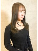 柔らかレイヤー　オリーブベージュ