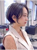 丸みショート 大人ショート くびれショート 博多ショート