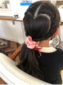 キッズハートヘアセット