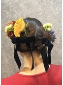 タイトリボンヘアセット