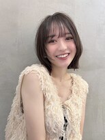 ロンドフルール 大宮東口(Lond fleur)&nbsp;ウェーブミディアム似合わせカットメルティカラーボブ/大宮