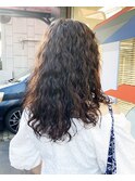 くるくるパーマカーリーパーマハードパーマロングプードルパーマ