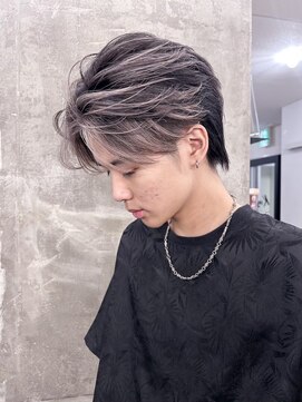 メンズサロン キング 梅田店(Men’s salon K!ng) 波巻きツイストスパイラルパーマ/フェザーパーマ/眉毛