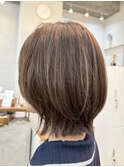 くびれウルフ◎レイヤースタイル/細めハイライト20代～50代